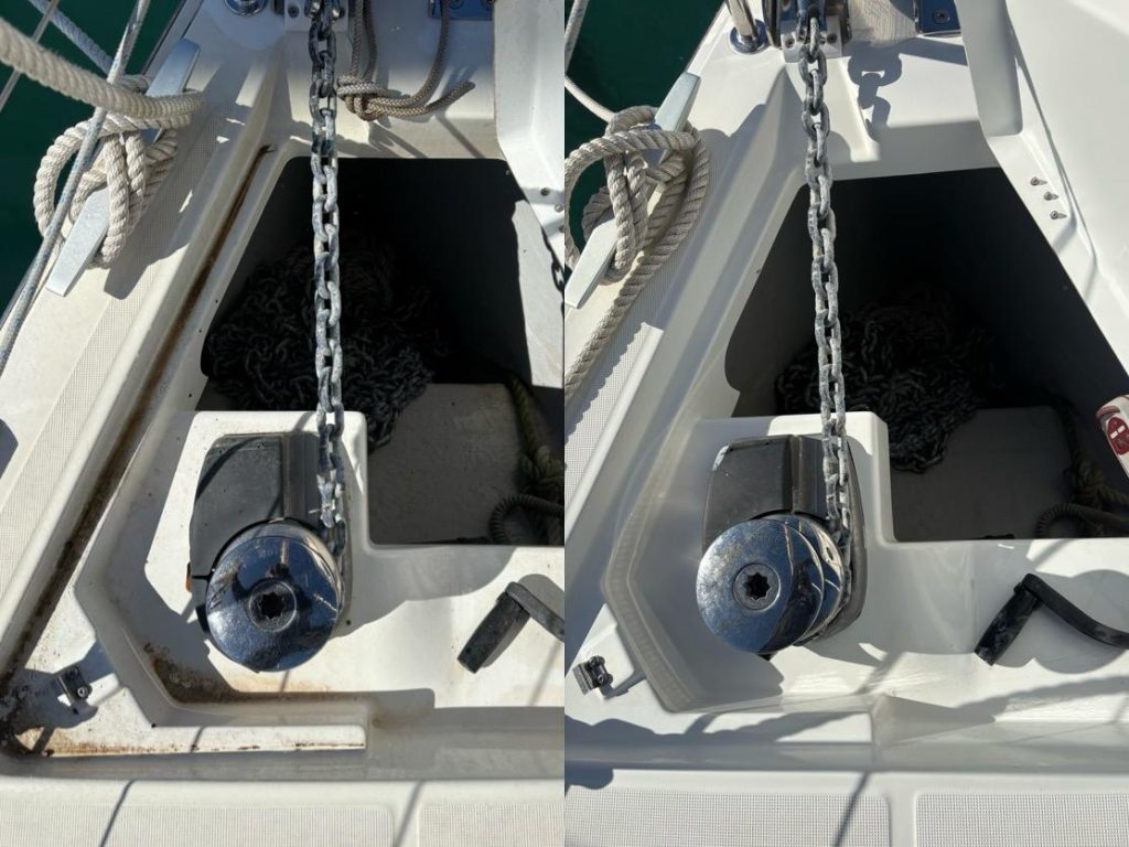 Nettoyage de voilier sur la côte d'azur