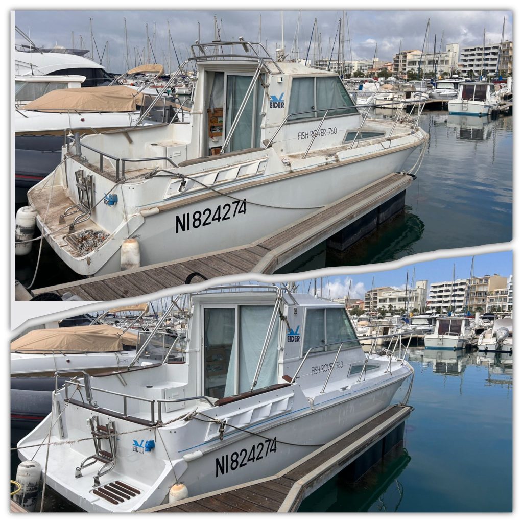 NETTOYER SON BATEAU POUR LE DÉBUT DE SAISON
